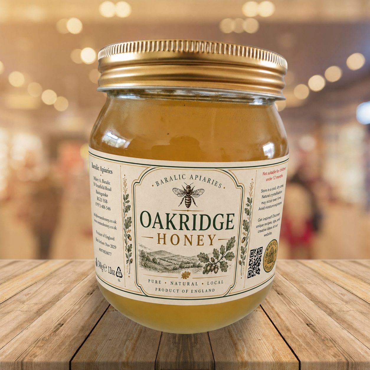 Oakridge Wildflower blossom Honey 2026 thumbnail