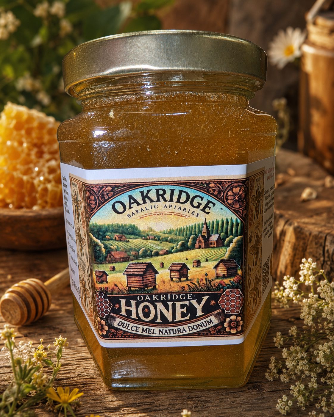 Oakridge Wildflower blossom Honey Hampshire Honey 2026