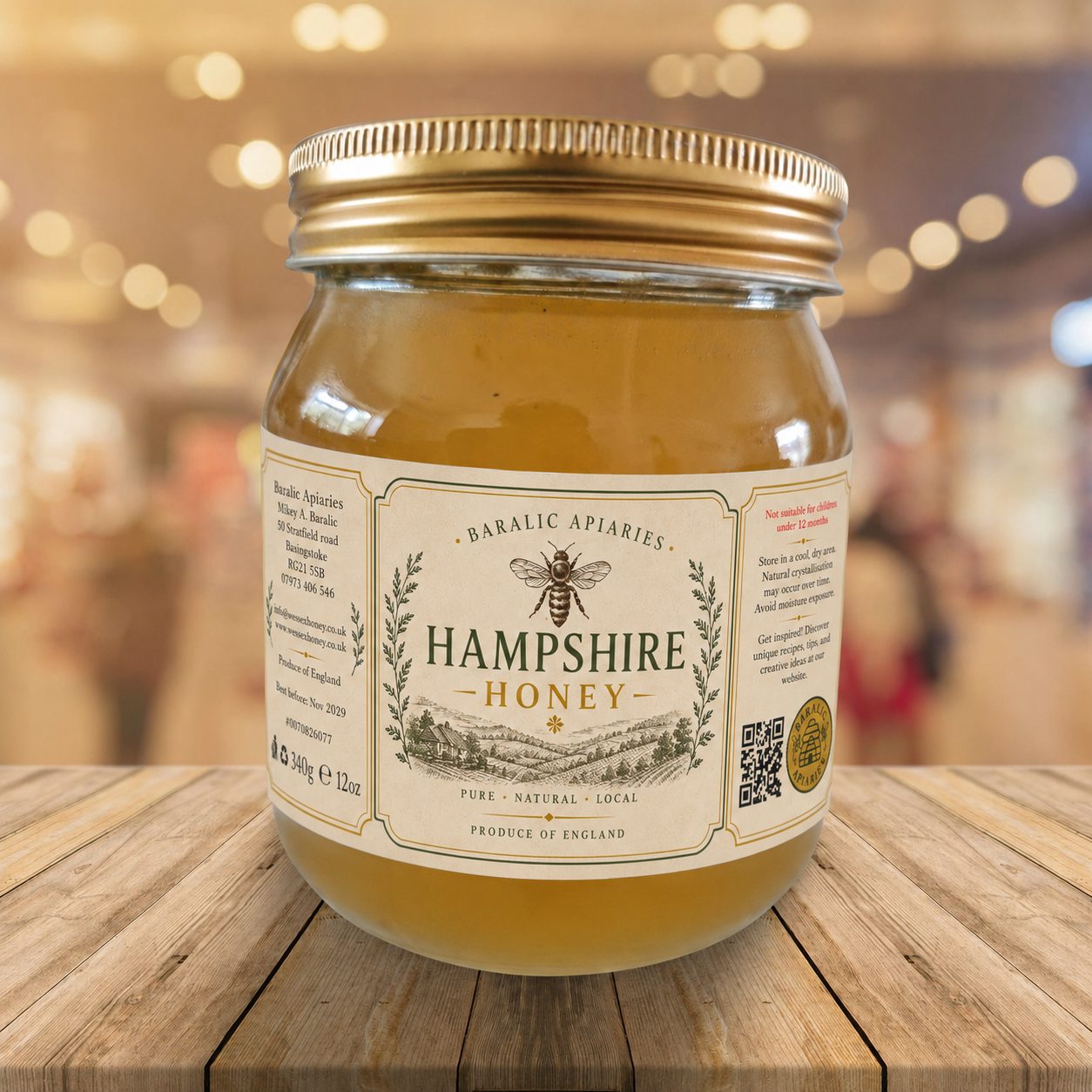 Hampshire Honey – Lime, Borage & British Mint thumbnail