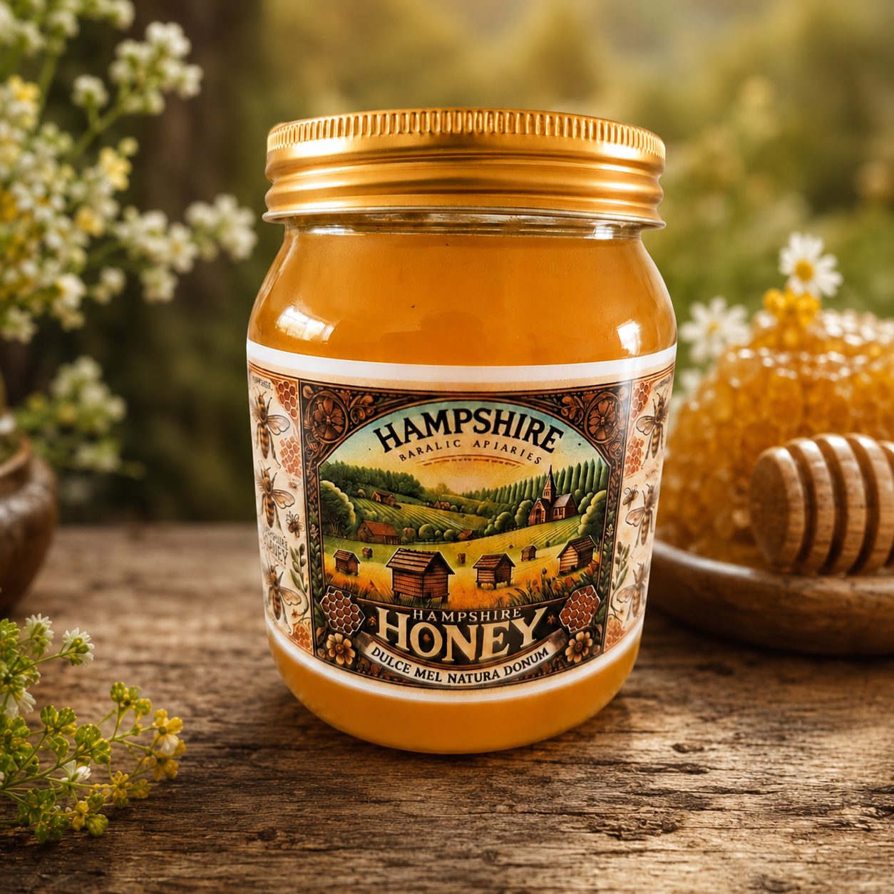 Hampshire Honey – Lime, Borage & British Mint